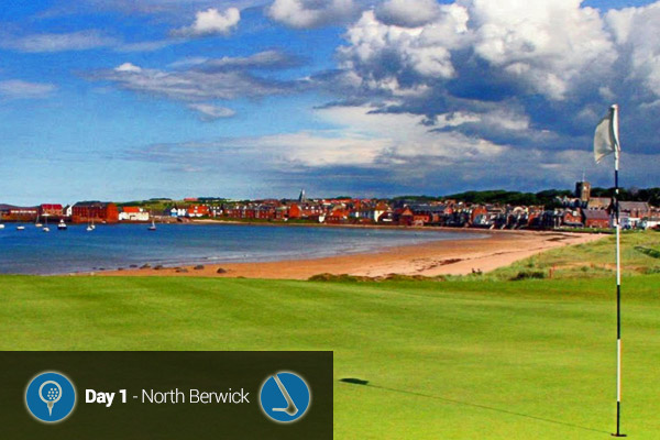 Day 1 at North Berwick