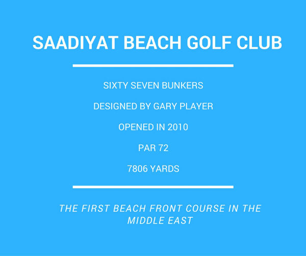 Saadiyat Beach Golf