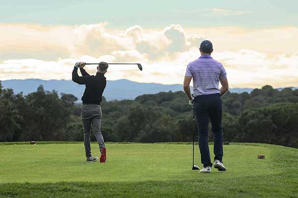 Teeing off - safe golf
