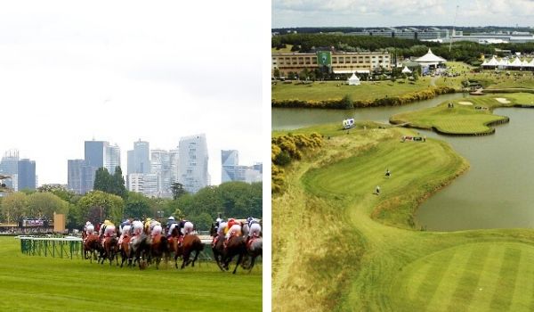 Horse Racing and Golf in Paris